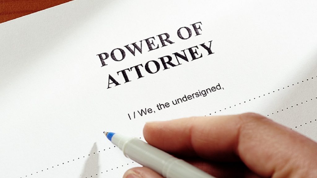 Things you can and cannot do with a power of attorney