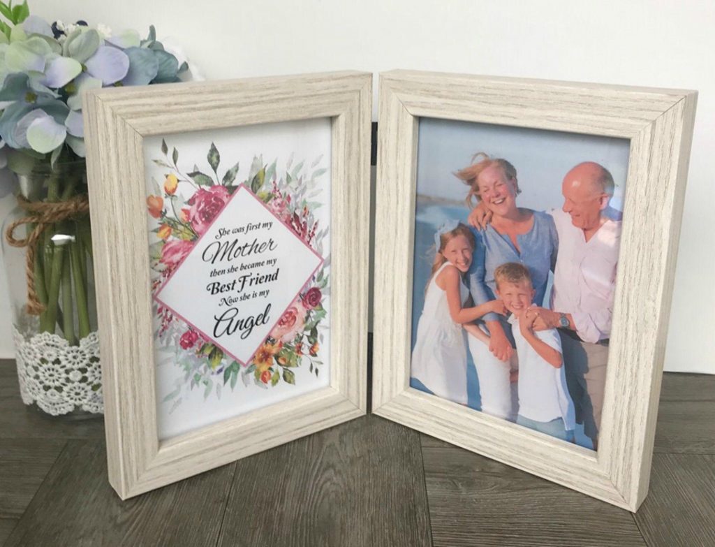 Photo Frame Gift For Someone whose Mother Died
